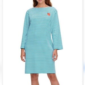 Marimekko Nauttia Mansikka Striped Dress